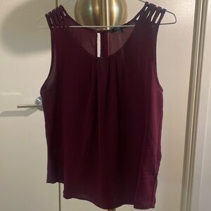 dark purple Paper Moon blouse